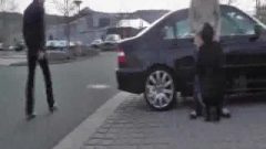Street Whore Fist Smashed In Public