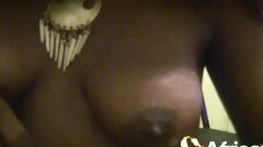 African Slut With Massive Tits Gets Laid