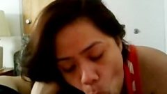 Chubby Filipina Eating Cock Cock And Swallows Spunk At The End