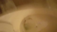 Escort So Flirtatious Hillary Being A Bad Tiny Bathroom Piss Rimming Toilet Bitch