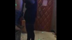 Chinese Standing Blow-Job In Club