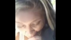 18yr Old Maria Blow Job In The Car